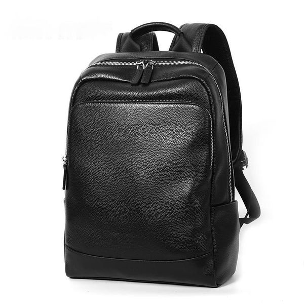 100% genuine leather backpack men fashion large capacity school bag cowhide lapnotebook
100% genuine leather backpack men fashion large capacity school bag cowhide lapnotebook