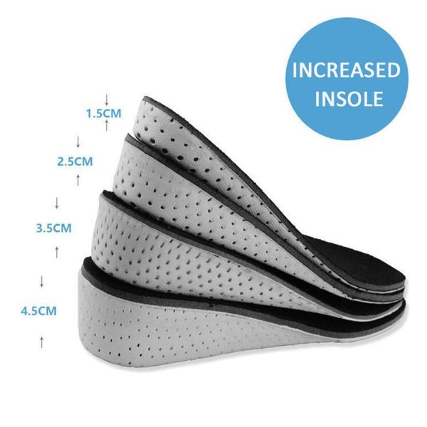 men's socks 1.5/2.5/3.5/4.5 cm height increase insole heel pad men women lift invisible shoe insert taller support foot full half, Black
men's socks 1.5/2.5/3.5/4.5 cm height increase insole heel pad men women lift invisible shoe insert taller support foot full half, Black