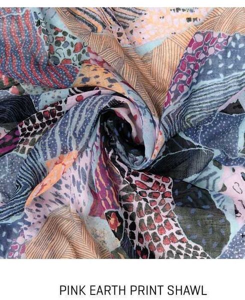 new lady's printed silk scarf multi-function with beach towel, Blue;gray 
new lady's printed silk scarf multi-function with beach towel, Blue;gray