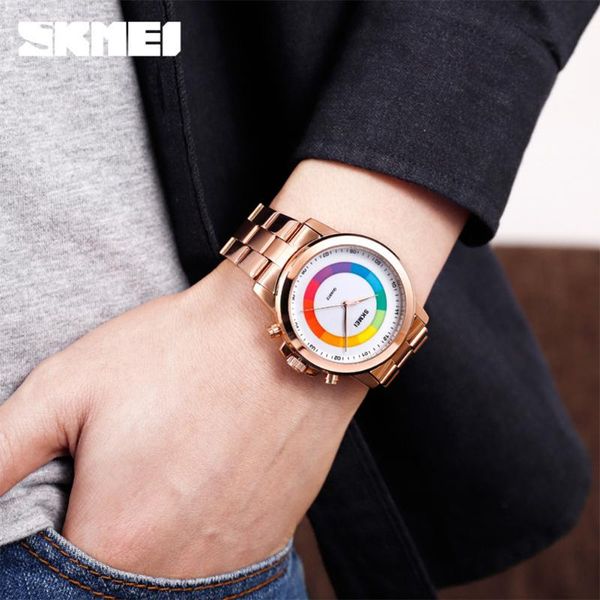 wristwatches skmei fashion simple watch men waterproof quartz military stainless steel sports led light clock relogio masculino, Slivery;brown
wristwatches skmei fashion simple watch men waterproof quartz military stainless steel sports led light clock relogio masculino, Slivery;brown
