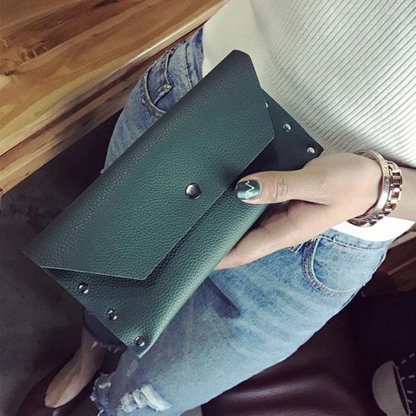 hand wallet korean version simple rivet spring and summer bag women's bags fashion long wallets purse, White
hand wallet korean version simple rivet spring and summer bag women's bags fashion long wallets purse, White