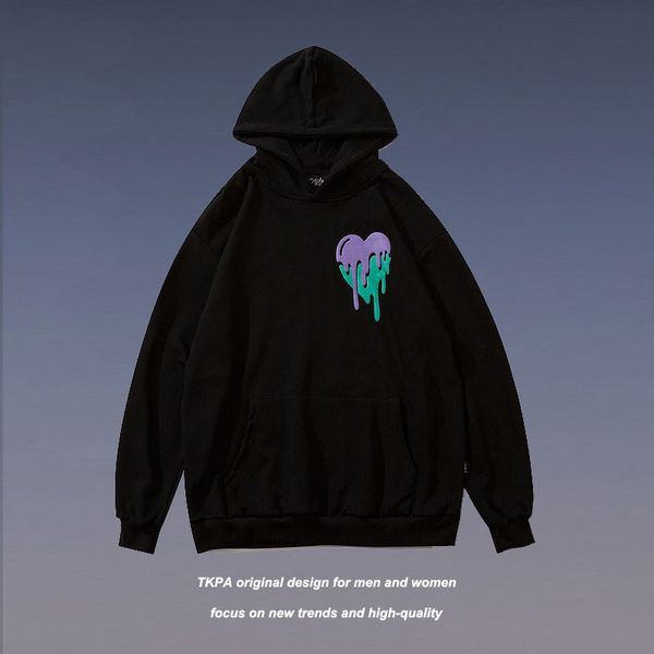 tkpa foamed love printed hoodie 2021 autumn winter couple street fashion brand casual hoodie, Black
tkpa foamed love printed hoodie 2021 autumn winter couple street fashion brand casual hoodie, Black