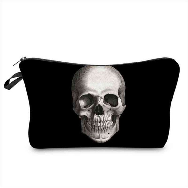 fashion men women travel cosmetic bags zipped skeleton skull printing makeup organizer storage c66
fashion men women travel cosmetic bags zipped skeleton skull printing makeup organizer storage c66