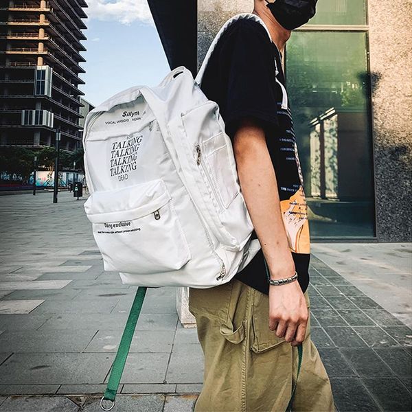backpack fashion men shoulder bag street style nylon travel backpacks casual school bags for college teenager boy mochila 2021
backpack fashion men shoulder bag street style nylon travel backpacks casual school bags for college teenager boy mochila 2021