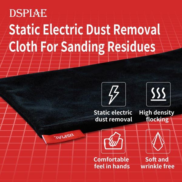 professional hand tool sets dspiae dc-25 static electric dust removal cloth for sanding residues
professional hand tool sets dspiae dc-25 static electric dust removal cloth for sanding residues
