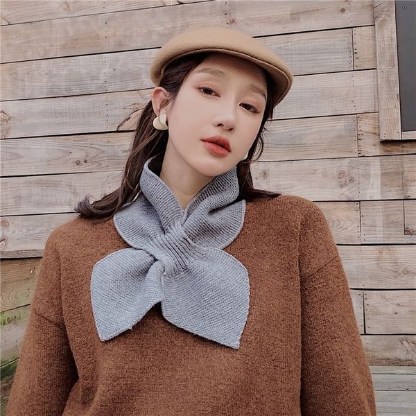 xv7k 2020ties spring and autumn korean knitting wool student neckband small solid color women's scarf cravat wool scarf, Black;gray
xv7k 2020ties spring and autumn korean knitting wool student neckband small solid color women's scarf cravat wool scarf, Black;gray