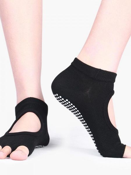 sports socks women low-waist half-head handle non-slip suitable for ballet yoga pilates barre toe 1 pair, Black
sports socks women low-waist half-head handle non-slip suitable for ballet yoga pilates barre toe 1 pair, Black