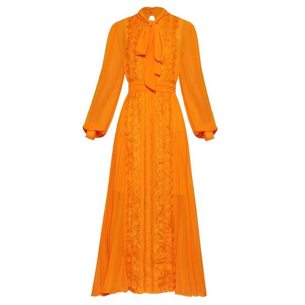 casual dresses 2021 autumn bow-tied lace -stitched pleated lantern long sleeved chiffon dress, Black;gray
casual dresses 2021 autumn bow-tied lace -stitched pleated lantern long sleeved chiffon dress, Black;gray