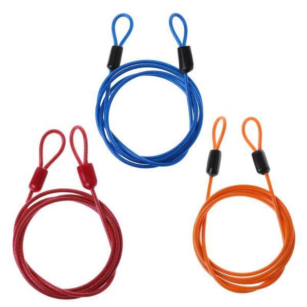 bike locks 1 pc bicycle lock steel wire cable 1m anti theft safety loop cycling protector accessories 3 colors
bike locks 1 pc bicycle lock steel wire cable 1m anti theft safety loop cycling protector accessories 3 colors