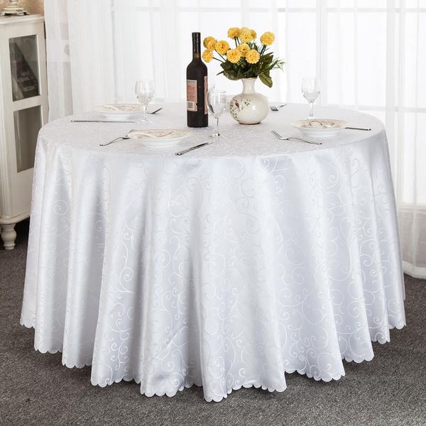 table cloth 1pcs 108 inch/118 inch polyester el jacquard round tablecloth for wedding party decorations
table cloth 1pcs 108 inch/118 inch polyester el jacquard round tablecloth for wedding party decorations