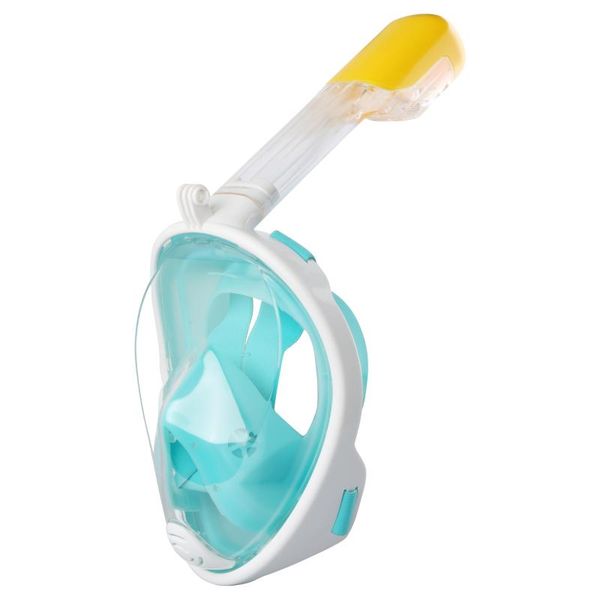 

diving masks underwater anti fog mask snorkel swimming training scuba mergulho 2 in 1 full face snorkeling for men kid