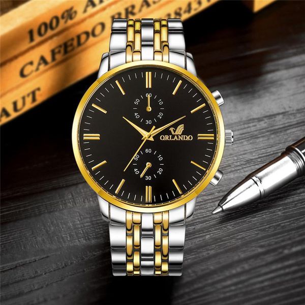 wristwatches men watches orlando watch stainless steel quartz man relogio masculino reloj hombre erkek kol saati, Slivery;brown
wristwatches men watches orlando watch stainless steel quartz man relogio masculino reloj hombre erkek kol saati, Slivery;brown