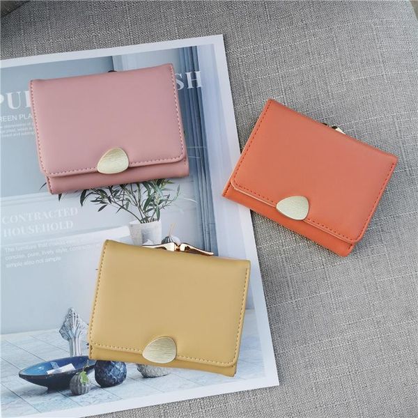 wallets 2021 fashion korean-style cute hipster chic multi-function iron clip women's short wallet, Red;black
wallets 2021 fashion korean-style cute hipster chic multi-function iron clip women's short wallet, Red;black