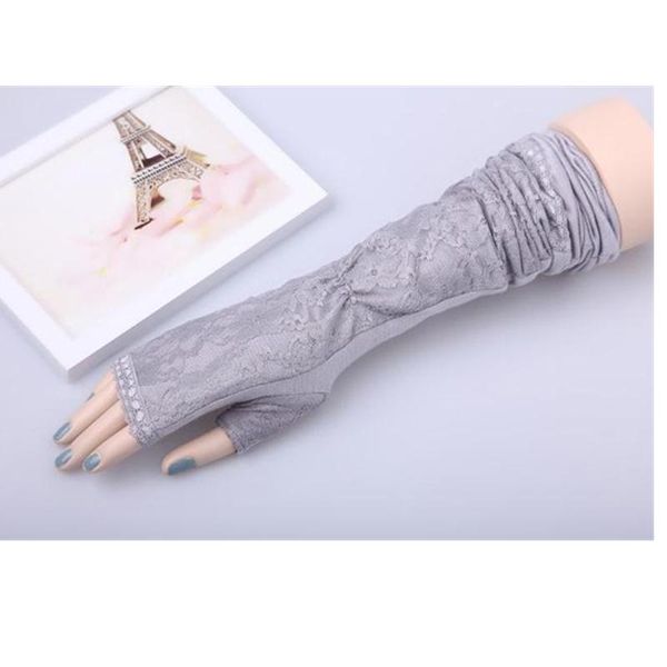 five fingers gloves yrrety 1 pair style white black arm sleeves running cycling outdoor working protection lace cover fingerless, Blue;gray
five fingers gloves yrrety 1 pair style white black arm sleeves running cycling outdoor working protection lace cover fingerless, Blue;gray