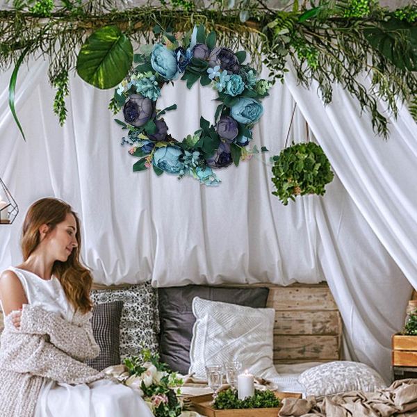 decorative flowers & wreaths 38*38cm simulation peony silk cloth garland wedding party romantic decor retro rattan art crafts home ornaments
decorative flowers & wreaths 38*38cm simulation peony silk cloth garland wedding party romantic decor retro rattan art crafts home ornaments