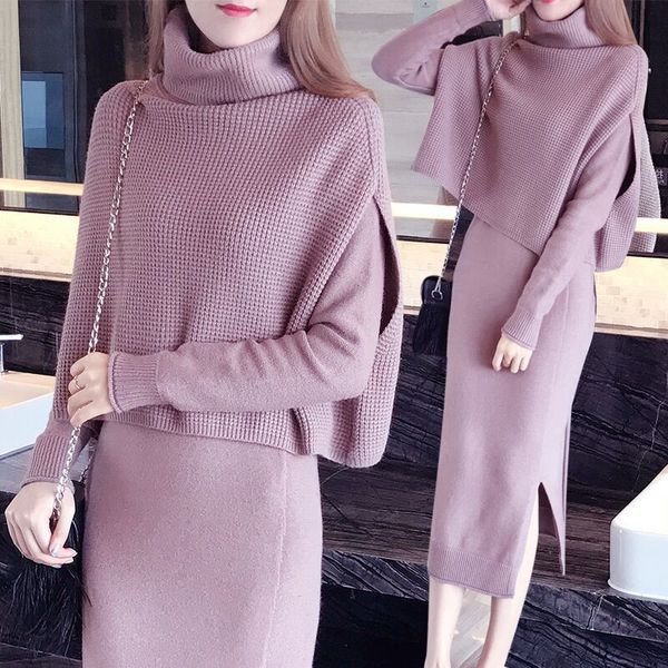 casual dresses women's winter shirt, two pieces, elegant, turtleneck cape, long sleeve, cashmere frosting, knitting dress 1kf8, Black;gray
casual dresses women's winter shirt, two pieces, elegant, turtleneck cape, long sleeve, cashmere frosting, knitting dress 1kf8, Black;gray