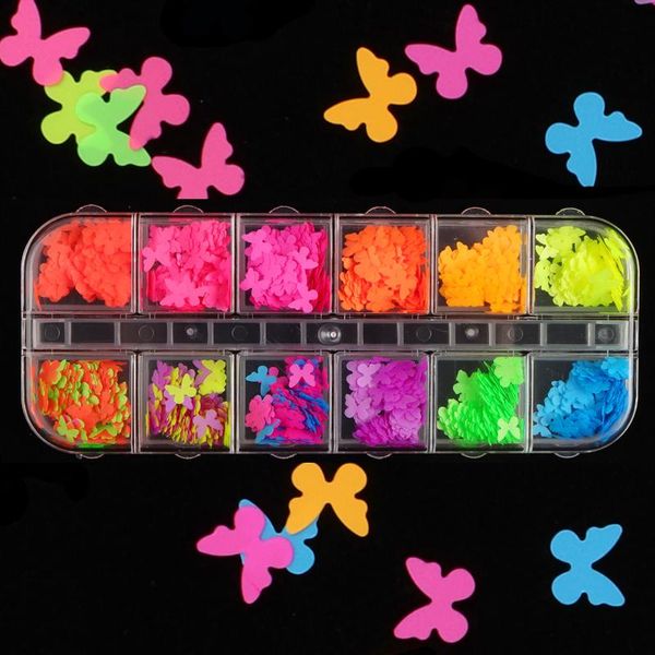 nail art decorations fluorescence butterfly glitter flakes 3d colourful sequins polish manicure stickers diy design nails decoration tools, Silver;gold
nail art decorations fluorescence butterfly glitter flakes 3d colourful sequins polish manicure stickers diy design nails decoration tools, Silver;gold