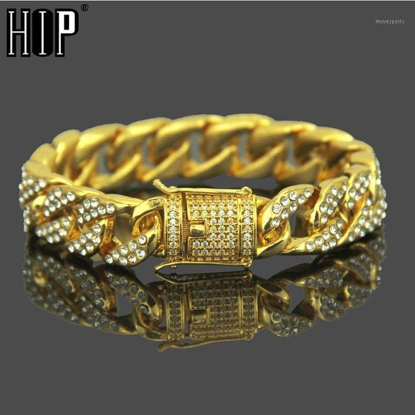 link, chain hip hop bling iced out clasps full 3a crystal pave men's bracelet gold silver color miami cuban link bracelets men jewelry1, Black
link, chain hip hop bling iced out clasps full 3a crystal pave men's bracelet gold silver color miami cuban link bracelets men jewelry1, Black