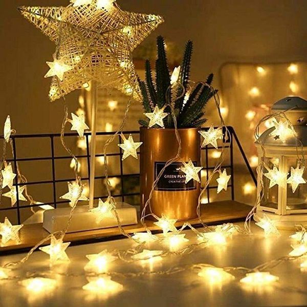 1.5m/3m/6m moon stars balls led string lights holiday lighting fairy garland for christmas tree wedding party ramadan decoration strings
1.5m/3m/6m moon stars balls led string lights holiday lighting fairy garland for christmas tree wedding party ramadan decoration strings