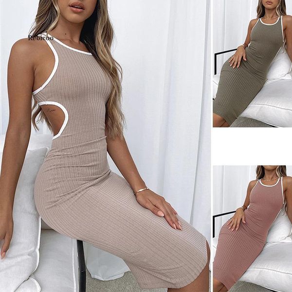 casual dresses 2021 summer dress women europe and america hit color pit strip waistless sleeveless party club, Black;gray
casual dresses 2021 summer dress women europe and america hit color pit strip waistless sleeveless party club, Black;gray