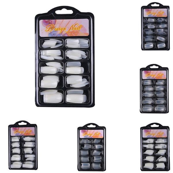 100pcs french plastic fake fingernails solid color full half cover false nail art tips accessory1, Black
100pcs french plastic fake fingernails solid color full half cover false nail art tips accessory1, Black