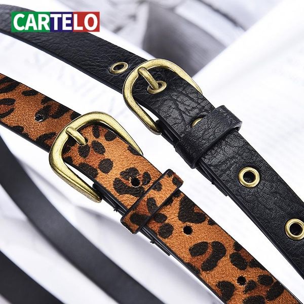 belts cartelo women belt leopard trend ladies fashion leather thin alloy pin buckle material with slim jeans, Black;brown
belts cartelo women belt leopard trend ladies fashion leather thin alloy pin buckle material with slim jeans, Black;brown