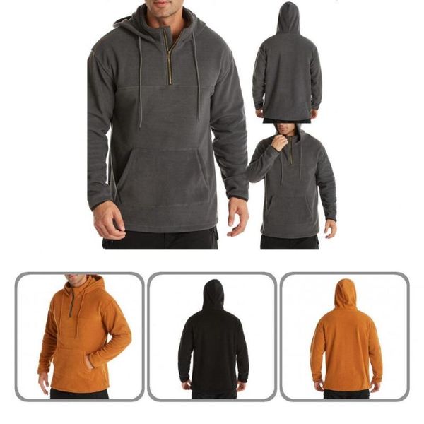 men's sweaters simple casual windproof pure color hoodie fleece men pullover loose for office, White;black
men's sweaters simple casual windproof pure color hoodie fleece men pullover loose for office, White;black