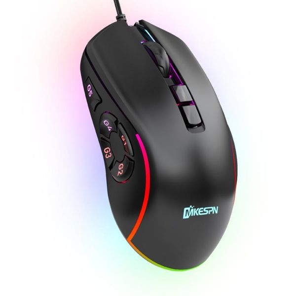mice wired gaming mouse 7200dpi rgb backlit 6 adjustable dpi levels/10 programmable buttons/back-to-deskbutton for pc
mice wired gaming mouse 7200dpi rgb backlit 6 adjustable dpi levels/10 programmable buttons/back-to-deskbutton for pc
