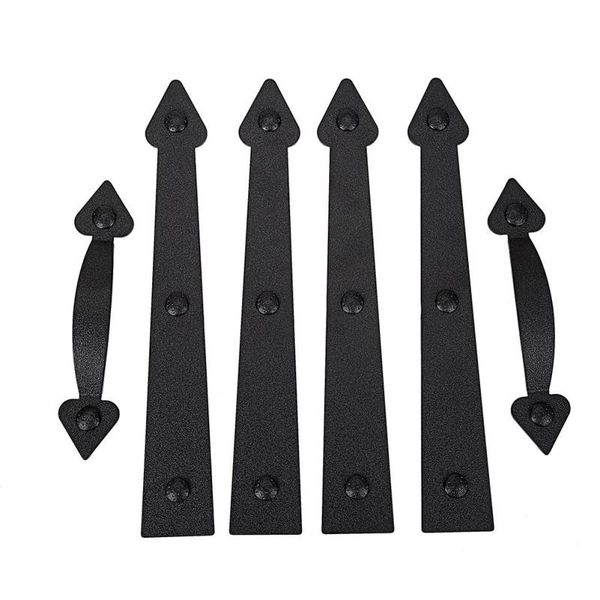 handles & pulls 6pcs/set magnetic door and hinges decorative accents garage carriage household hardware black kit dropship
handles & pulls 6pcs/set magnetic door and hinges decorative accents garage carriage household hardware black kit dropship