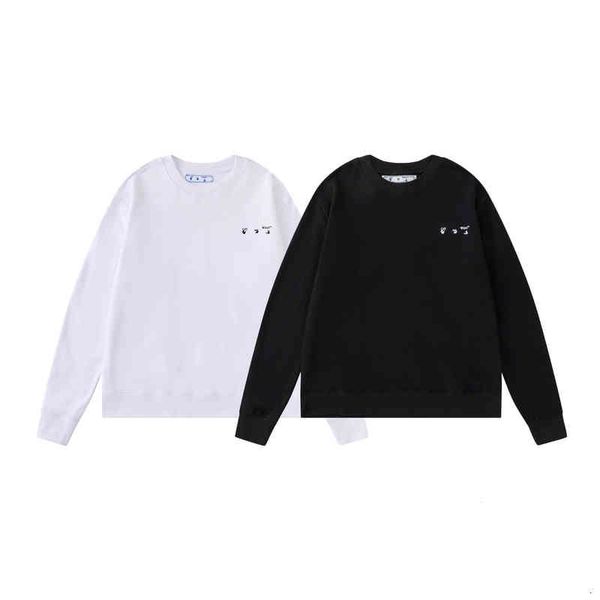 new and autumn winter 2021 off classic small label silicone three-dimensional effect round neck sweater for men women, Black
new and autumn winter 2021 off classic small label silicone three-dimensional effect round neck sweater for men women, Black
