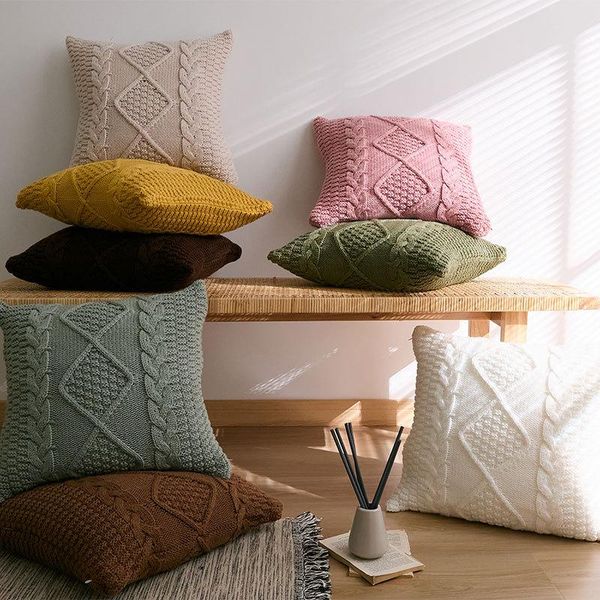 cushion/decorative pillow beige coffee green knitted cushion cover hand corrected twiste flower home sofa bed living room 45x45cm pillowcase
cushion/decorative pillow beige coffee green knitted cushion cover hand corrected twiste flower home sofa bed living room 45x45cm pillowcase