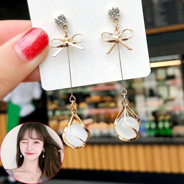 dangle & chandelier opal natural stone pendant earrings for women ladies bowknot long tassel party wedding earring jewelry, Silver
dangle & chandelier opal natural stone pendant earrings for women ladies bowknot long tassel party wedding earring jewelry, Silver