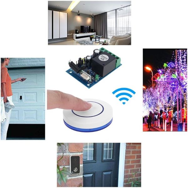 smart home control dc12v voltage one button remote single light switch receiver module 1ch 
smart home control dc12v voltage one button remote single light switch receiver module 1ch