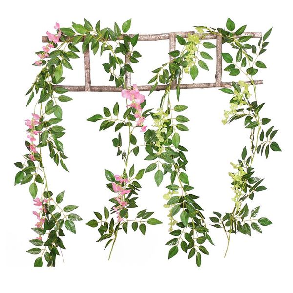 decorative objects & figurines artificial plant wall-mounted simulation wisteria pendant for living room bedroom flower hanging wall decor
decorative objects & figurines artificial plant wall-mounted simulation wisteria pendant for living room bedroom flower hanging wall decor