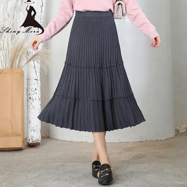 skirts shinymora women winter long 3 color 2021 high waist fashion pleated elegant a line skirt retro knitted, Black
skirts shinymora women winter long 3 color 2021 high waist fashion pleated elegant a line skirt retro knitted, Black