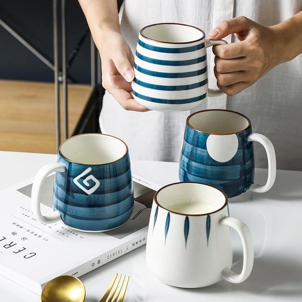 mugs ceramic mug 480ml coffee cup milk japanese style gift business for breakfast
mugs ceramic mug 480ml coffee cup milk japanese style gift business for breakfast