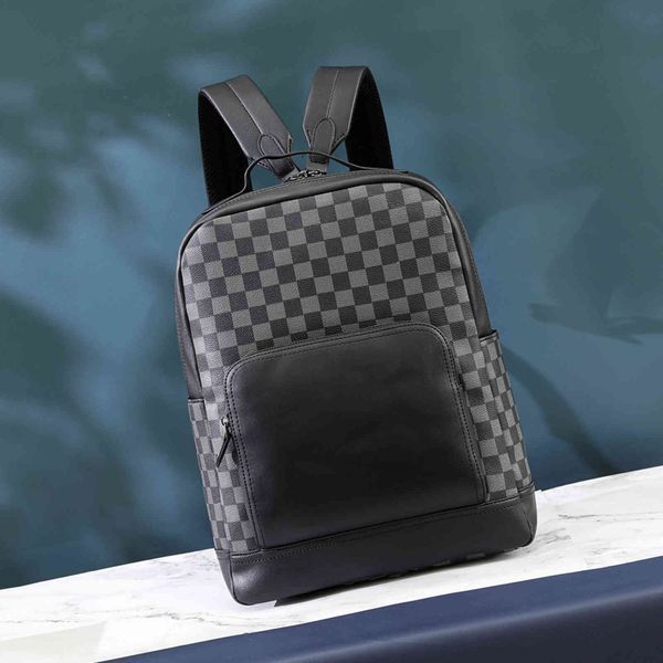 2021 new fashion brand large capacity men's backpack chessboard lattice backpack
2021 new fashion brand large capacity men's backpack chessboard lattice backpack