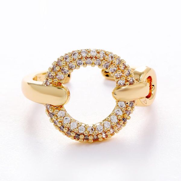 classic sparkling zircon circle open ring for woman finger accessories fashion korean wedding party jewelry rings, Slivery;golden
classic sparkling zircon circle open ring for woman finger accessories fashion korean wedding party jewelry rings, Slivery;golden
