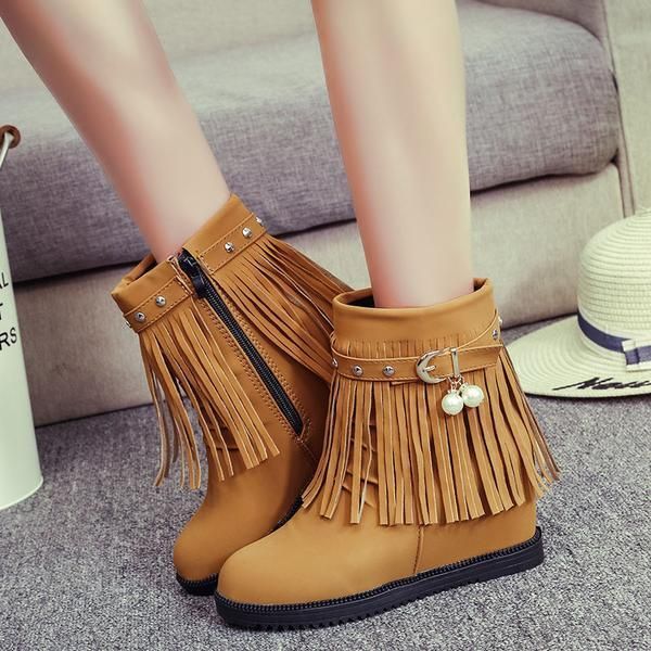 boots tassel women winter autumn and female ankle korean version of for girls, Black
boots tassel women winter autumn and female ankle korean version of for girls, Black