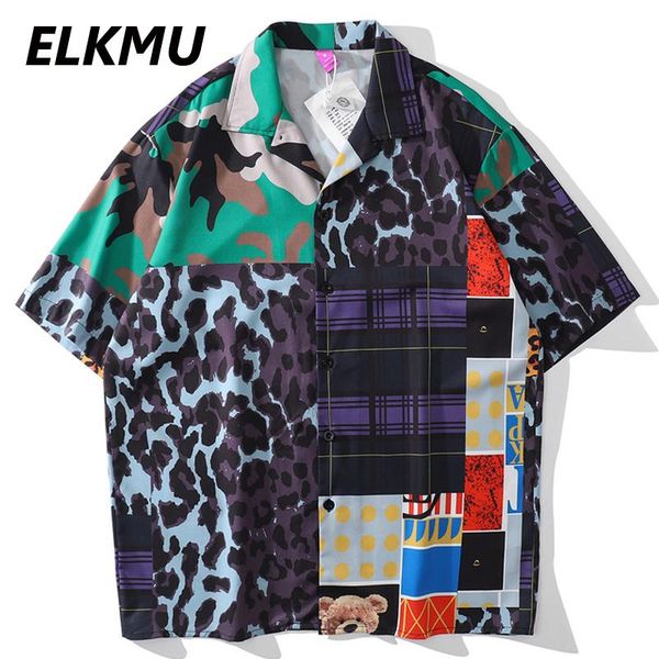 hip hop streetwear leopard patchwork color block shirts men summer short sleeve shirt harajuku oversize he945 men's casual, White;black
hip hop streetwear leopard patchwork color block shirts men summer short sleeve shirt harajuku oversize he945 men's casual, White;black