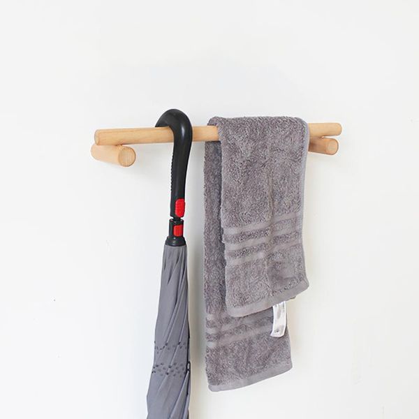 towel racks 3pcs bathroom wooden rack with hooks wall mounted holder punching clothes wipes drying organizer
towel racks 3pcs bathroom wooden rack with hooks wall mounted holder punching clothes wipes drying organizer