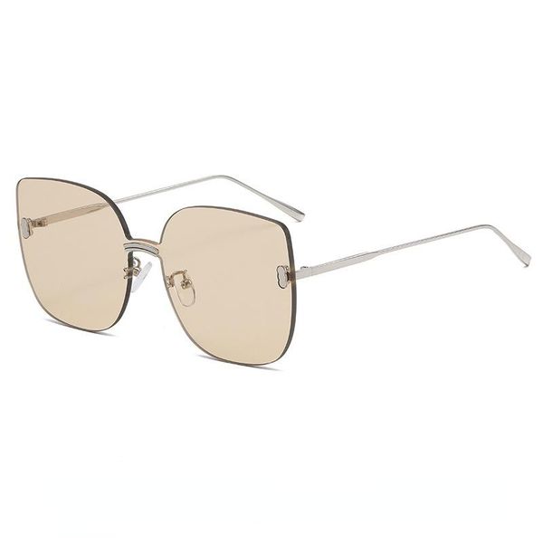sunglasses fashion rimless women square sunglass vintage big frame sun glass men brand design eyewear uv400 gradient shades, White;black
sunglasses fashion rimless women square sunglass vintage big frame sun glass men brand design eyewear uv400 gradient shades, White;black