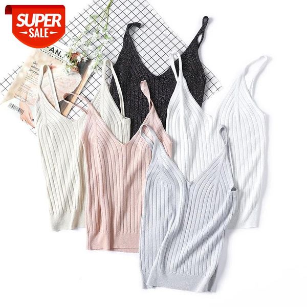 2021 spring new hook flower solid stitching v-neck camis female knitted short section slim outer wear shirt trend tank #ei6u, White
2021 spring new hook flower solid stitching v-neck camis female knitted short section slim outer wear shirt trend tank #ei6u, White