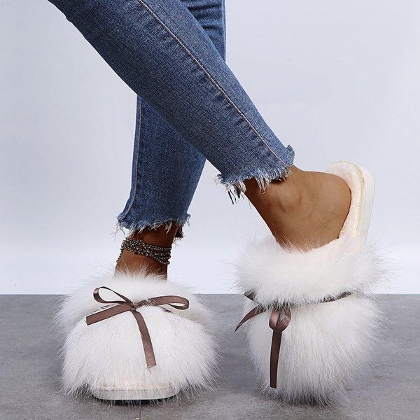 slippers women 2021 winter furry woman bowtie plush warm home flats ladies fashion cotton shoes female sweet footwear plus size, Black
slippers women 2021 winter furry woman bowtie plush warm home flats ladies fashion cotton shoes female sweet footwear plus size, Black