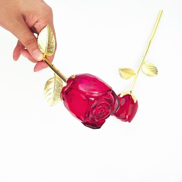 10pcs/lot romantic love forever in red crystal rose flower gift with vase for valentine's day mother's anniversary chandelier
10pcs/lot romantic love forever in red crystal rose flower gift with vase for valentine's day mother's anniversary chandelier