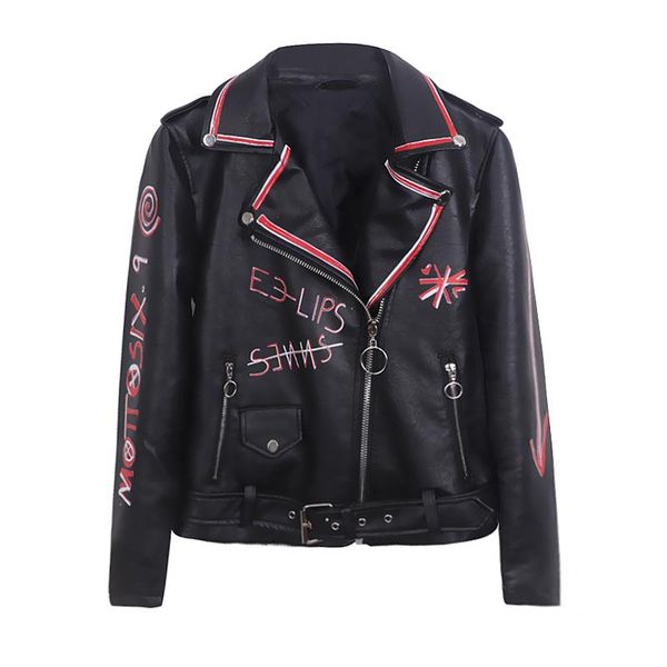 women's leather & faux women jacket 2021 spring autumn army green korean-style slim fit short printed suit collar black embroidery bike
women's leather & faux women jacket 2021 spring autumn army green korean-style slim fit short printed suit collar black embroidery bike