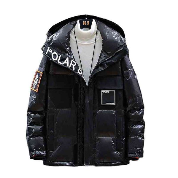 2022 men's winter et 90% white duck removable hat hood warm zipper coat shiny down parka outwear, Black
2022 men's winter et 90% white duck removable hat hood warm zipper coat shiny down parka outwear, Black
