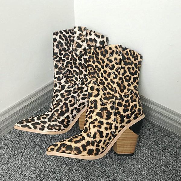 boots leopard print cowboy for women wedge heel ankle pointed toe chunky winter ladies brown white short1, Black
boots leopard print cowboy for women wedge heel ankle pointed toe chunky winter ladies brown white short1, Black