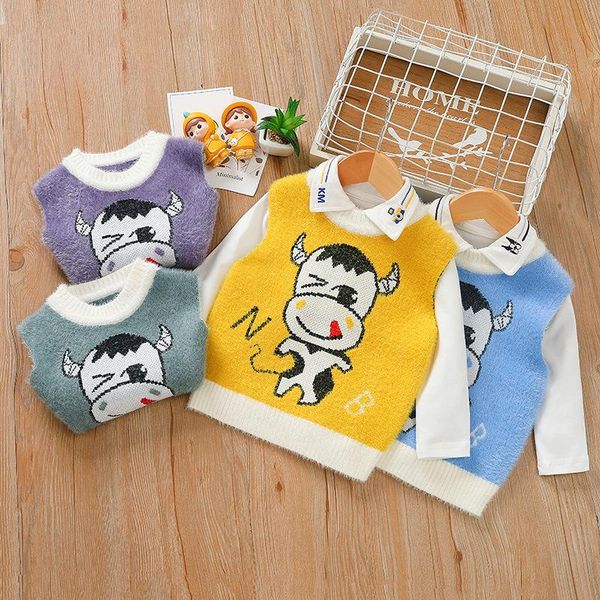 waistcoat baby knitted vest children's sweater autumn and winter clothing cartoon boys wool, Camo
waistcoat baby knitted vest children's sweater autumn and winter clothing cartoon boys wool, Camo