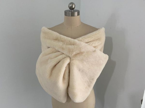wraps & jackets winter warm outdoor shrug faux fur wrap shawl bridal wedding cape party accessories, White
wraps & jackets winter warm outdoor shrug faux fur wrap shawl bridal wedding cape party accessories, White